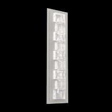 Hammerton IDB0087-02-BS-TE-L2 - Tessera Sconce (M)-Beige Silver-Tetro Cast Glass