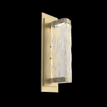 Hammerton IDB0090-01-GB-TT-L1 - Tabulo Sconce-Gilded Brass-Tidal Cast Glass