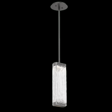 Hammerton LAB0090-01-GP-TL-001-L3 - Tabulo Pendant-Graphite-Linea Cast Glass