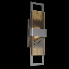 Hammerton ODB0085-01-AG-BG-L2 - Sasha 20" Sconce-Argento Grey-Bronze Granite