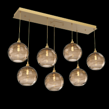 Hammerton PLB0047-07-GB-OB-C01-E2 - Terra Linear 7pc Multi-Pendant