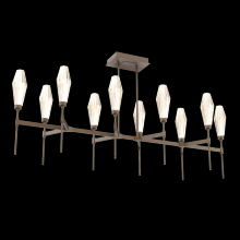 Hammerton PLB0049-67-FB-RA-001-L3 - Aalto Linear Belvedere Suspension-67-Flat Bronze