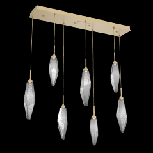 Hammerton PLB0050-07-GB-CS-C01-L3 - Rock Crystal Linear 7pc Multi-Pendant