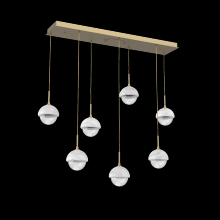 Hammerton PLB0093-07-GB-WC-C01-L1 - Cabochon Linear Pendant Chandelier