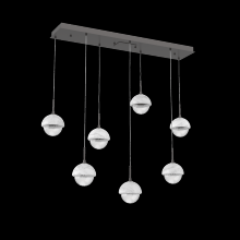 Hammerton PLB0093-07-GP-WC-C01-L3 - Cabochon Linear Pendant Chandelier