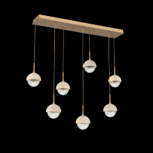 Hammerton PLB0093-07-NB-TC-C01-L1 - Cabochon Linear Pendant Chandelier