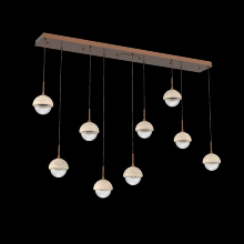 Hammerton PLB0093-09-BB-TC-C01-L3 - Cabochon Linear Pendant Chandelier