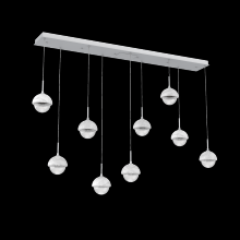 Hammerton PLB0093-09-CS-WC-C01-L3 - Cabochon Linear Pendant Chandelier