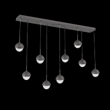 Hammerton PLB0093-09-GP-MC-C01-L1 - Cabochon Linear Pendant Chandelier