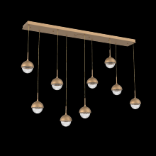 Hammerton PLB0093-09-NB-MC-C01-L1 - Cabochon Linear Pendant Chandelier