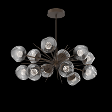 Hammerton PLB0095-0D-FB-FS-001-L3 - Luna Oval Starburst Chandelier