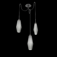 Hammerton SCB0049-03-MB-RS-C01-L1 - Aalto Round 3pc Swag Multi-Pendant