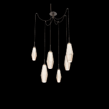 Hammerton SCB0049-06-FB-RA-C01-L1 - Aalto Round 6pc Swag Multi-Pendant