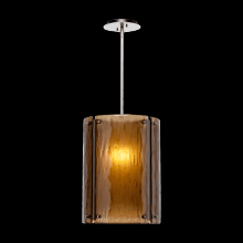 Hammerton LAB0044-16-MB-FR-001-L3 - Textured Glass Oversized Pendant-Rod Suspended-16