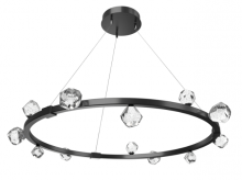 Hammerton CHB0070-40-MB-CZ-CA1-L3 - Stella Ring Chandelier 42"