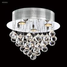 James R Moder 40413S11 - Crystal Rain Flush Mount