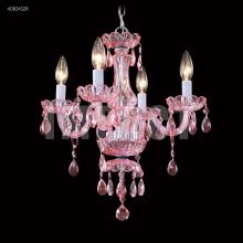 James R Moder 40824S2R - Mini 4 Light Chandelier