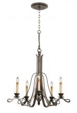 Kalco 5108RM - Keller 5 Light Chandelier