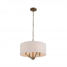 Kalco 518945BCG - Curva Drum Chandelier