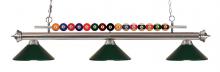 Z-Lite 170BN-MDG - 3 Light Billiard