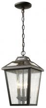 Z-Lite 539CHM-ORB - 3 Light Outdoor Chain Mount Ceiling Fixture