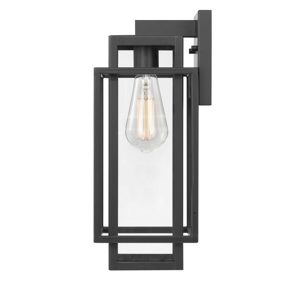 Tahoma 20 In 1-Light Matte Black Finish - Outdoor Wall Sconce Lamp