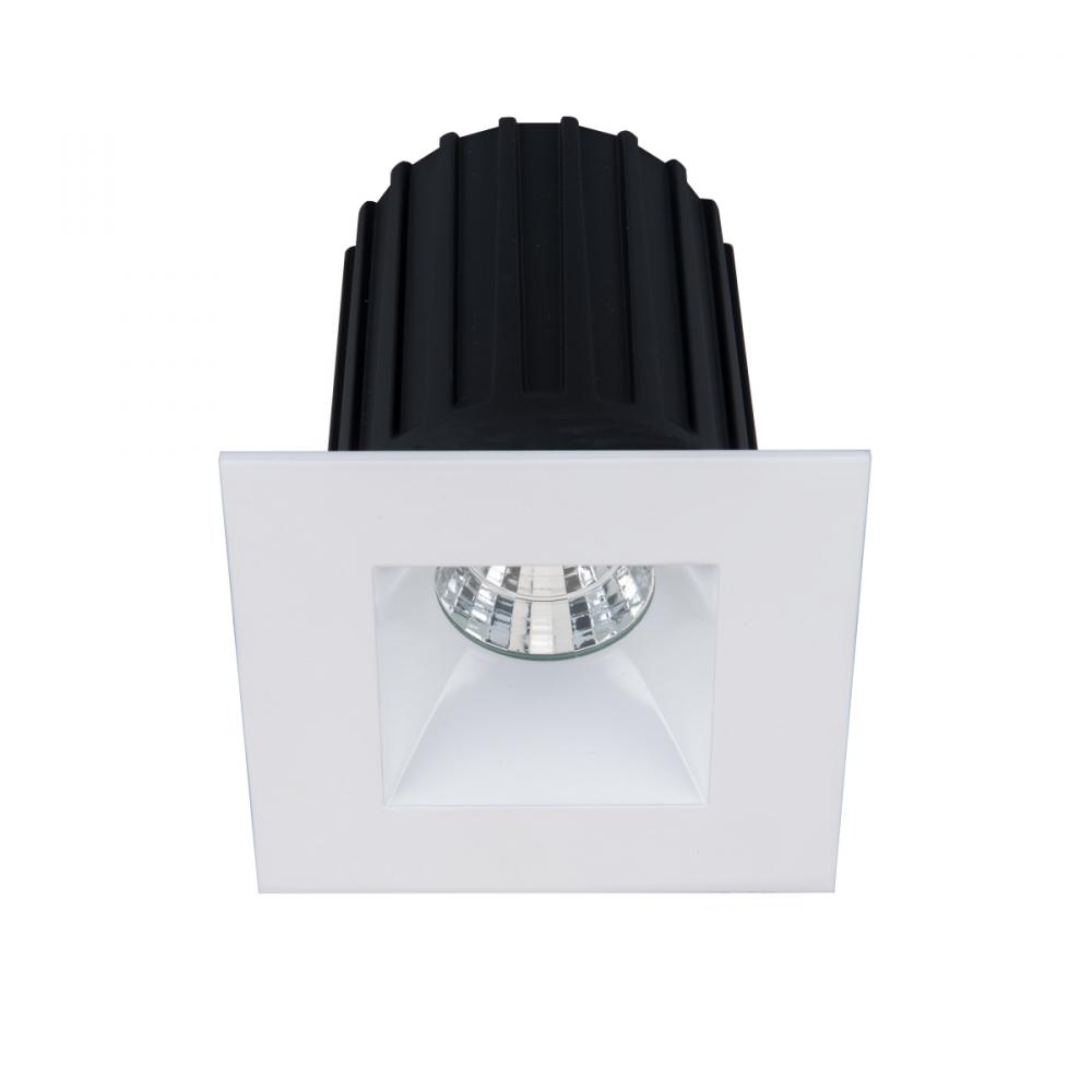 Ocularc 2.0 LED Square Open Reflector Trim with Light Engine and New Construction or Remodel Housi