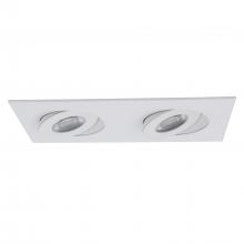 WAC US R2ESAR-2-W930-WT - 2IN SQUARE ADJUSTABLE 2 LIGHT