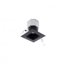 WAC US R4DSDN-F9CS-BK - Pop-In 4" New Construction Square Downlight 5CCT