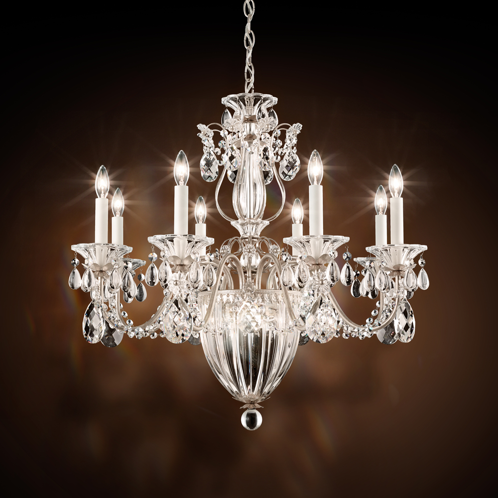 Bagatelle 11 Light 120V Chandelier in Heirloom Bronze with Clear Heritage Handcut Crystal