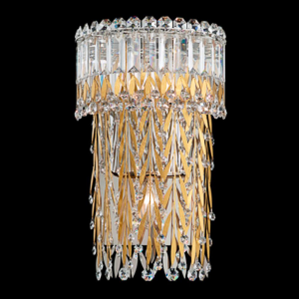 Triandra 3 Light 110V Wall Sconce in Heirloom Bronze with Clear Heritage Crystal