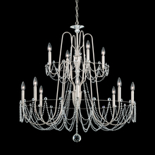 Schonbek 1870 AR1012N-76O - Esmery 12 Light 120V Chandelier in Heirloom Bronze with Clear Optic Crystal