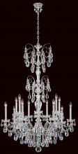 Schonbek 1870 ST1952N-76H - Sonatina 14 Light 120V Chandelier in Heirloom Bronze with Clear Heritage Handcut Crystal