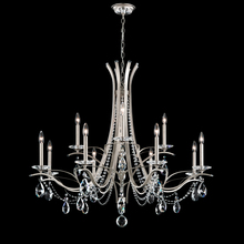 Schonbek 1870 VA8322N-51H - Vesca 12 Light 120V Chandelier in Black with Clear Heritage Handcut Crystal