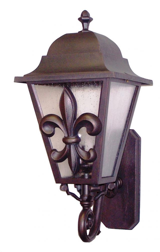 Americana Collection Fleur De Lis Series Model FL179063 Large Outdoor Wall Lantern