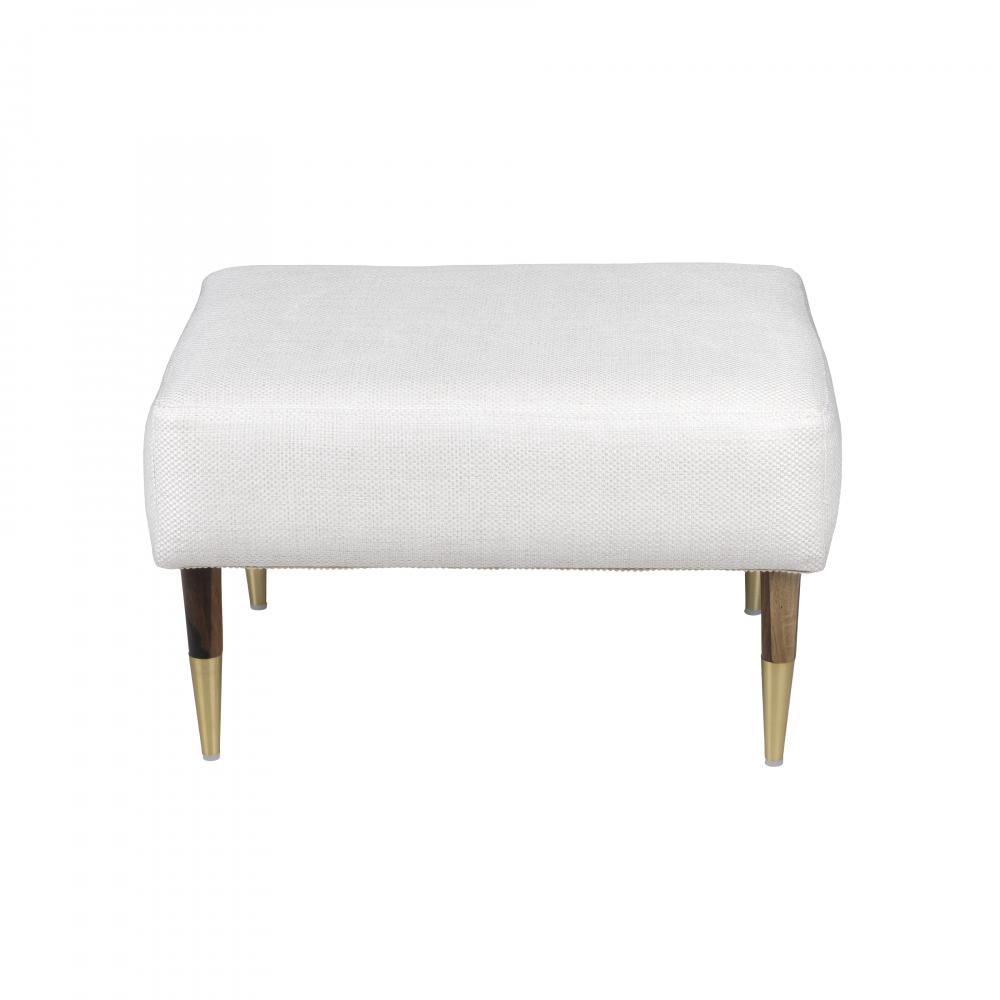 Oscar Ottoman| Lt Brn|Crm