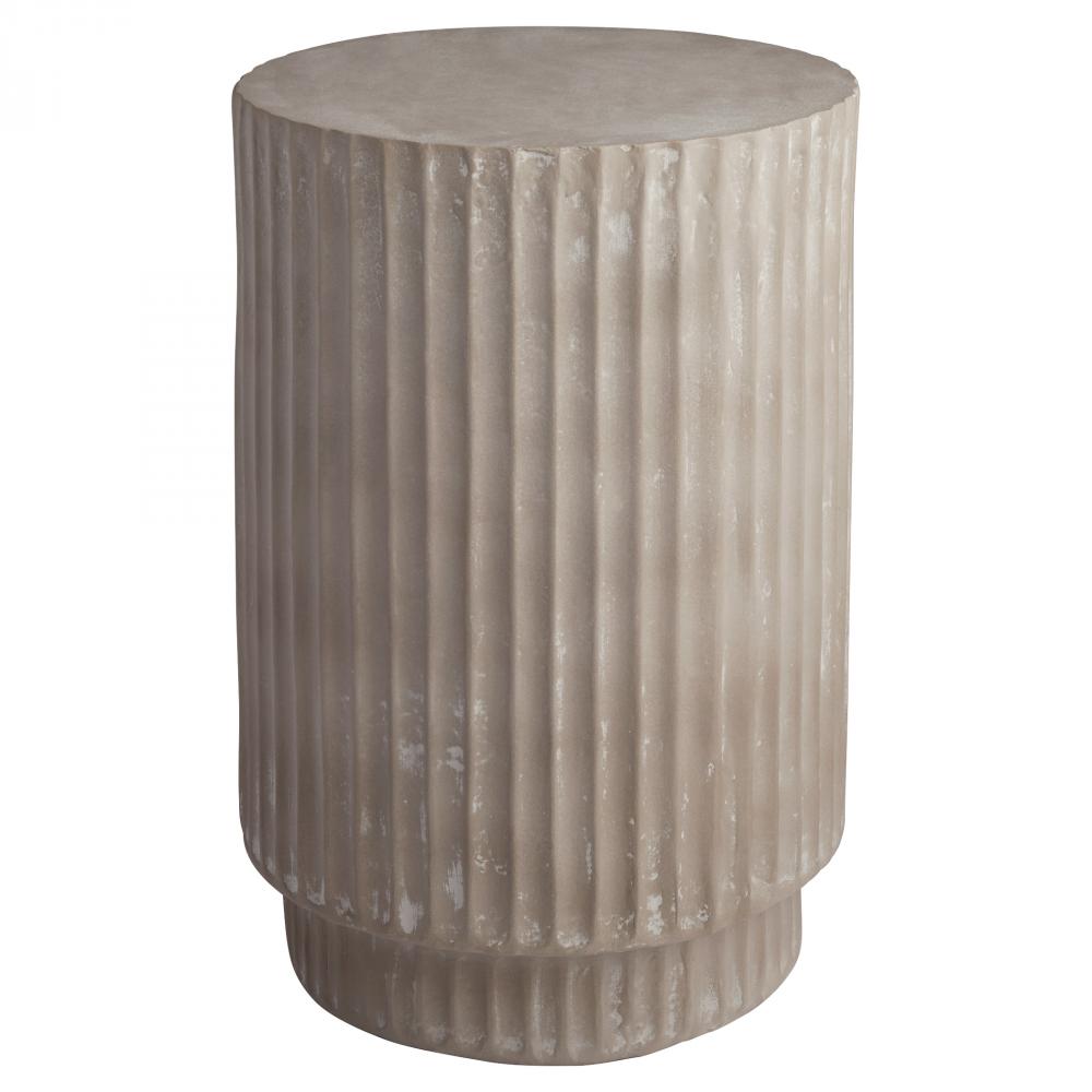 Flutato Accent Table | Grey