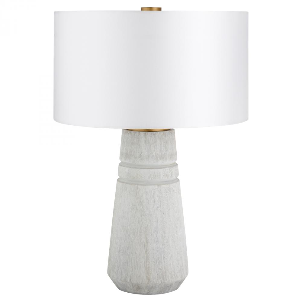 Muller Table Lamp | Ash | Antique Brass