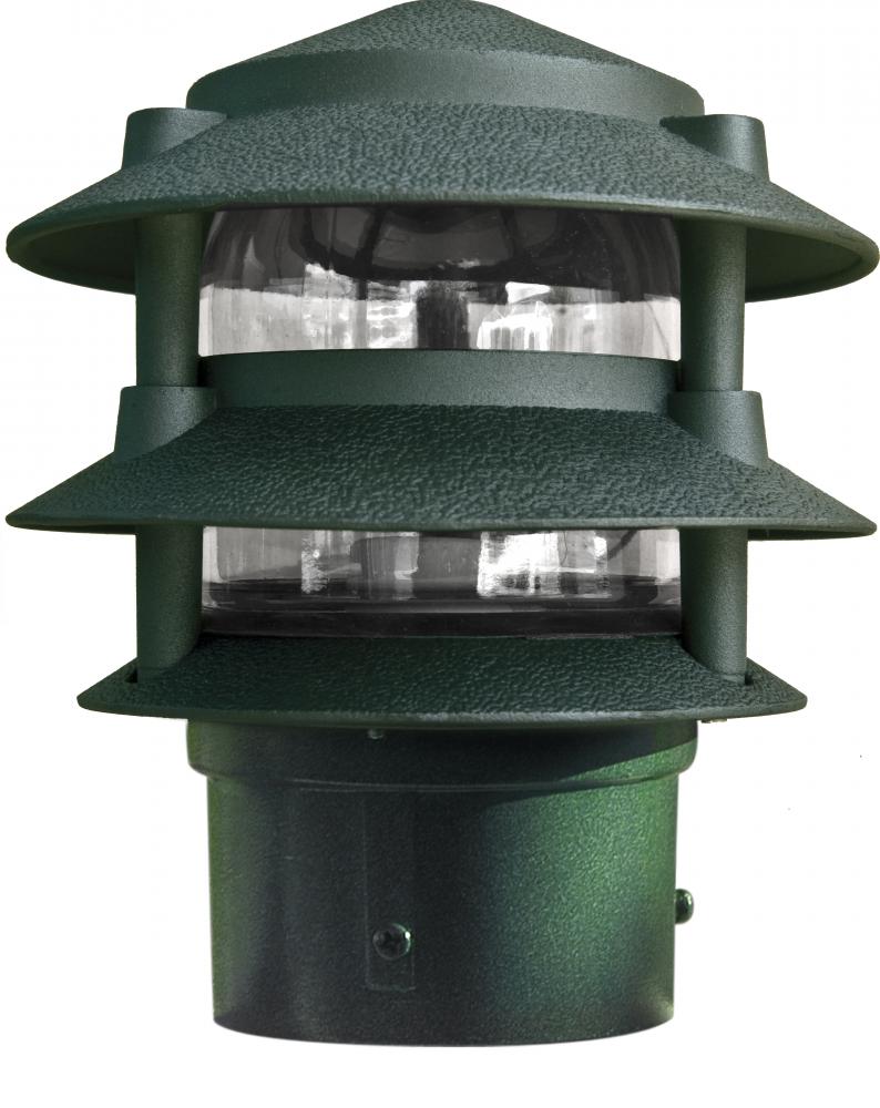 PAGODA FIX 3 TIER 6" TOP 3"BASE 6W LED 120V