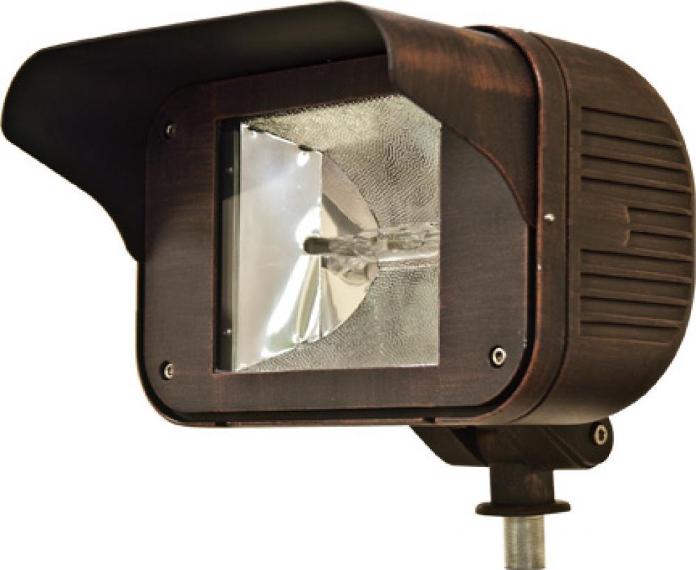 HOODED SIGN FLOOD FIX 100W HPS MED 120V