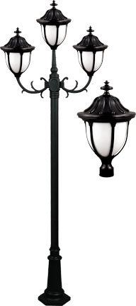 SHOWCASE POST FIX 3 X INCAND 120V