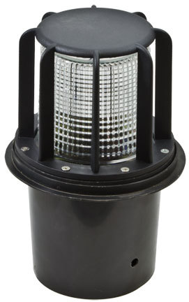 RECESSED LOUVERED DOWN/BRASS CVR HSNG/BRASS 2 X 2.5W L