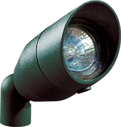 SPRING LOADED SPOT LIGHT W/HOOD 20W MR16 12V