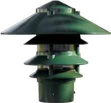 Dabmar D5400-G - PAGODA FIX 4 TIER 10"TOP 3"BASE INCAND 120V