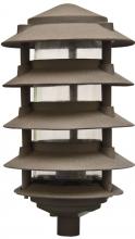 Dabmar D5566-BZ - PAGODA FIX 5 TIER 6"TOP 3"BASE INCAND 120V