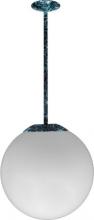 Dabmar D7510-18-VG - 18" CEILING GLOBE FIX 18" DROP 35W HPS 120V