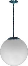 Dabmar D7518-18-VG - 18" CEILING GLOBE FIX 18" DROP 70W MH 120V