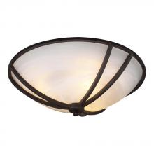 PLC Lighting 14863 ORB - 3 Light Ceiling Light Highland Collection 14863 ORB