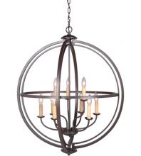 Craftmade 40139-ESP - Berkeley 9 Light Foyer in Espresso