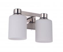 Craftmade 12912PLN2 - Bretton 2 Light Vanity in Polished Nickel